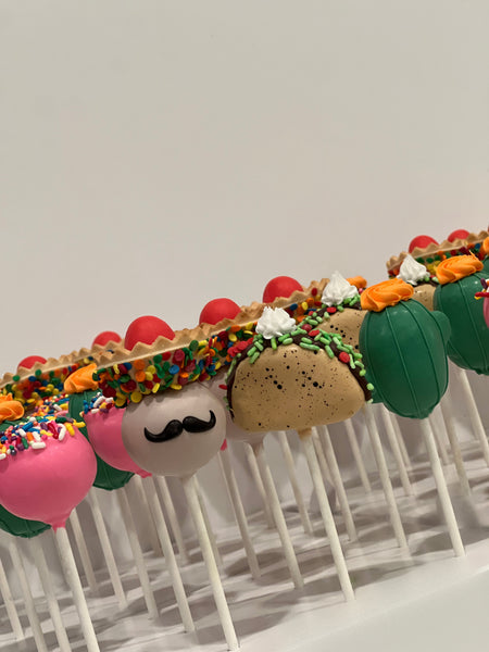Cinco De Mayo Cake Pops