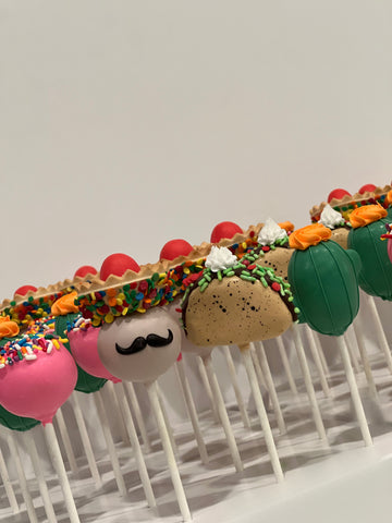 Cinco De Mayo Cake Pops
