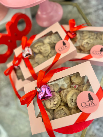 Mini Chocolate Chip Cookies $27 (25 mini cookies)