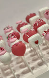 Valentine Cake Pops $60 (Dozen)